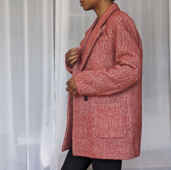 L'Academie Sundar Red Double Breasted Blazer - Revolve | Small - Picture 7 of 7